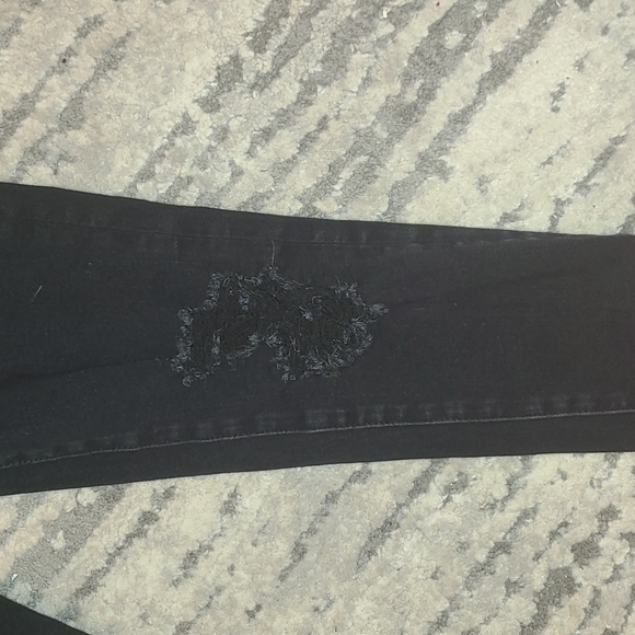 American Eagle dream jeans black with rips - Picture 5 of 7